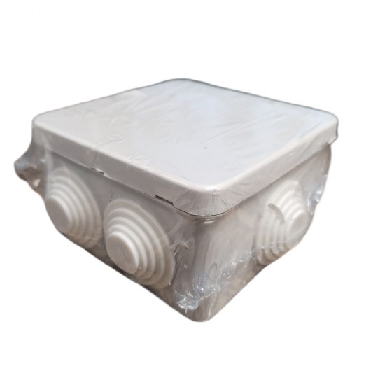 JUNCTION BOX CASE WATERPROOF TERMINAL ELECTRIC CABLE CONNECTOR PVC IP65 85X70