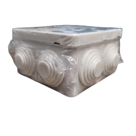 JUNCTION BOX CASE WATERPROOF TERMINAL ELECTRIC CABLE CONNECTOR PVC IP65 85X70
