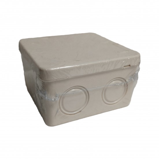JUNCTION BOX CASE WATERPROOF TERMINAL ELECTRIC CABLE CONNECTOR PVC IP65 85X70