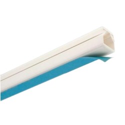SELF ADHESIVE ELECTRICAL TRUNKING WIRE CONDUIT PLASTIC TV CABLE 16 X 16 MM 1M S SELF ADHESIVE ELECTRICAL TRUNKING WIRE CONDUIT PLASTIC TV CABLE 16 X 16 MM 1M S