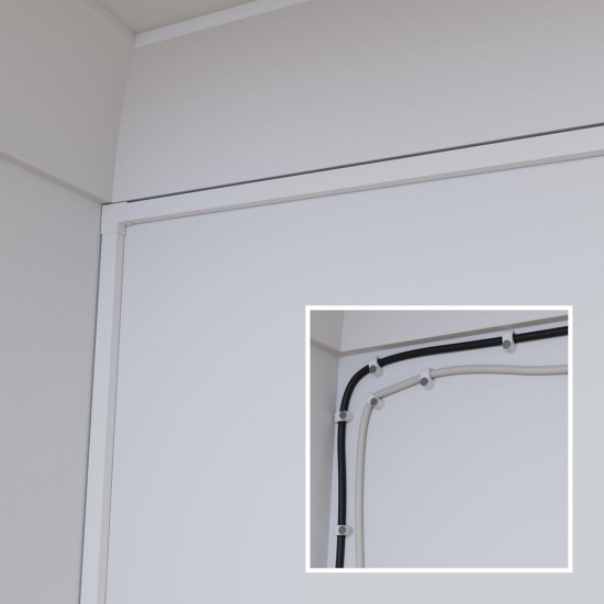 SELF ADHESIVE ELECTRICAL TRUNKING WIRE CONDUIT PLASTIC TV CABLE 25 X 16 MM 2M from Satcity.ie Ireland Limerick SELF ADHESIVE ELECTRICAL TRUNKING WIRE CONDUIT PLASTIC TV CABLE 25 X 16 MM 2M P