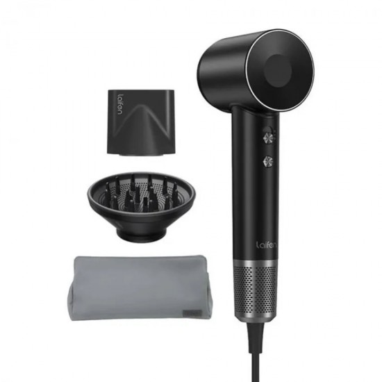 Laifen Swift Premium - High Speed Hairdryer with Attachments & Carry Case (Black) from Satcity.ie Ireland Limerick Laifen Swift Premium - High Speed Hairdryer with Attachments & Carry Case (Black)