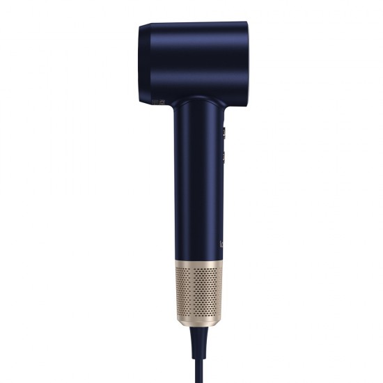 Laifen Swift Premium - High Speed Hairdryer with Attachments & Carry Case (Blue/Gold)