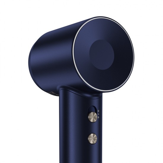 Laifen Swift Premium - High Speed Hairdryer with Attachments & Carry Case (Blue/Gold)