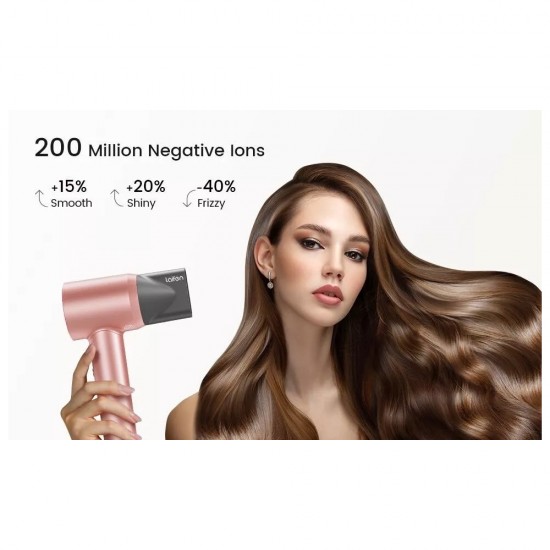 Laifen Swift Premium - High Speed Hairdryer with Attachments & Carry Case (Pink/Gold) from Satcity.ie Ireland Limerick Laifen Swift Premium - High Speed Hairdryer with Attachments & Carry Case (Pink/Gold)