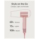 Laifen Swift Premium - High Speed Hairdryer with Attachments & Carry Case (Pink/Gold) from Satcity.ie Ireland Limerick Laifen Swift Premium - High Speed Hairdryer with Attachments & Carry Case (Pink/Gold)