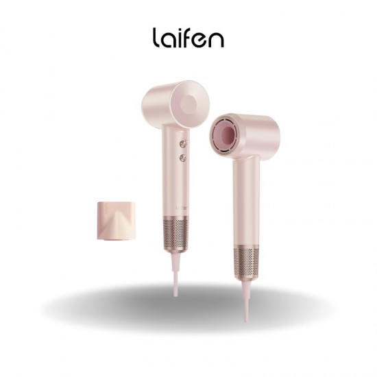 Laifen Swift Premium - High Speed Hairdryer with Attachments & Carry Case (Pink/Gold) from Satcity.ie Ireland Limerick Laifen Swift Premium - High Speed Hairdryer with Attachments & Carry Case (Pink/Gold)