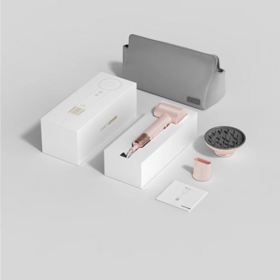 Laifen Swift Premium - High Speed Hairdryer with Attachments & Carry Case (Pink/Gold) from Satcity.ie Ireland Limerick Laifen Swift Premium - High Speed Hairdryer with Attachments & Carry Case (Pink/Gold)