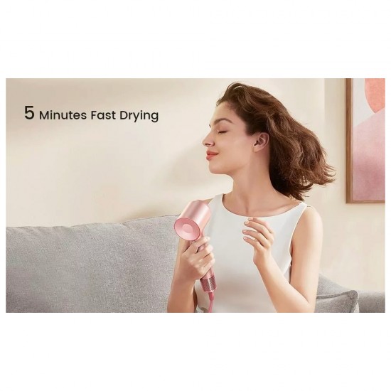 Laifen Swift Premium - High Speed Hairdryer with Attachments & Carry Case (Pink/Gold) from Satcity.ie Ireland Limerick Laifen Swift Premium - High Speed Hairdryer with Attachments & Carry Case (Pink/Gold)