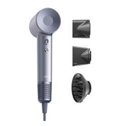 Laifen Swift Premium - High Speed Hairdryer with Attachments & Carry Case (Silver Blue) Laifen Swift Premium - High Speed Hairdryer with Attachments & Carry Case (Silver Blue)