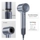 Laifen Swift Premium - High Speed Hairdryer with Attachments & Carry Case (Silver Blue)