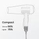 Laifen Swift Premium - High Speed Hairdryer with Attachments & Carry Case (White)