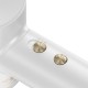 Laifen Swift Premium - High Speed Hairdryer with Attachments & Carry Case (White/Gold)