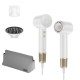Laifen Swift Premium - High Speed Hairdryer with Attachments & Carry Case (White/Gold)
