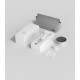 Laifen Swift Premium - High Speed Hairdryer with Attachments & Carry Case (White/Gold)