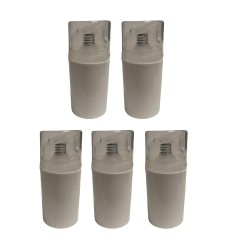 Makeup Tools Pump Plastic Airless Bottles For Lotion Shampoo Bath Cosmetic Container 5Pcs