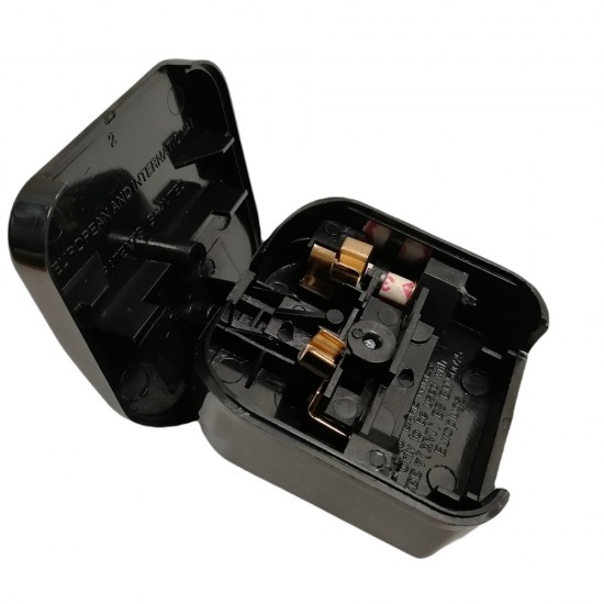 STANDART 2 PIN 3 PIN PLUG ADAPTER EU IRL/UK PLUG MAINS TRAVEL SOCKET CONVERTER
