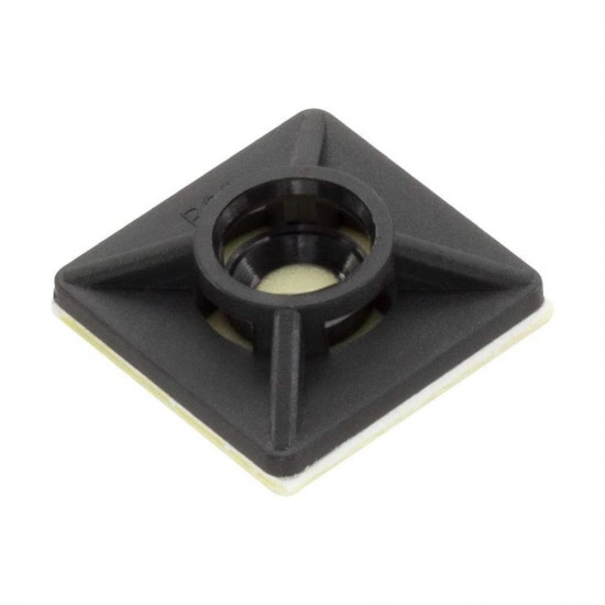 BLACK ADHESIVE SCREW CABLE TIE ZIP BASE SELF STICK FIXING WIRE MOUNTS 28MM 10PCS from Satcity.ie Ireland Limerick BLACK ADHESIVE SCREW CABLE TIE ZIP BASE SELF STICK FIXING WIRE MOUNTS 28MM 10PCS