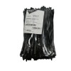BLACK 300MM X 4.8MM CABLE ZIP TIES NYLON WRAPS HIGH QUALITY STRONG 100 PACK