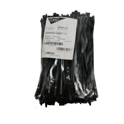 BLACK 300MM X 4.8MM CABLE ZIP TIES NYLON WRAPS HIGH QUALITY STRONG 100 PACK BLACK 300MM X 4.8MM CABLE ZIP TIES NYLON WRAPS HIGH QUALITY STRONG 100 PACK