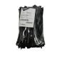 BLACK 200MM X 3.6MM CABLE ZIP TIES NYLON WRAPS HIGH QUALITY STRONG 100 PACK