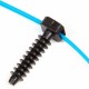 Cable Tie Wall Plug Masonary Mounts 8mm Base Masonry Fixings Cable Tie Bases 100