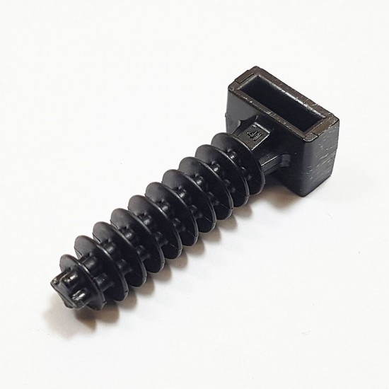 Cable Tie Wall Plug Masonary Mounts 8mm Base Masonry Fixings Cable Tie Bases 100