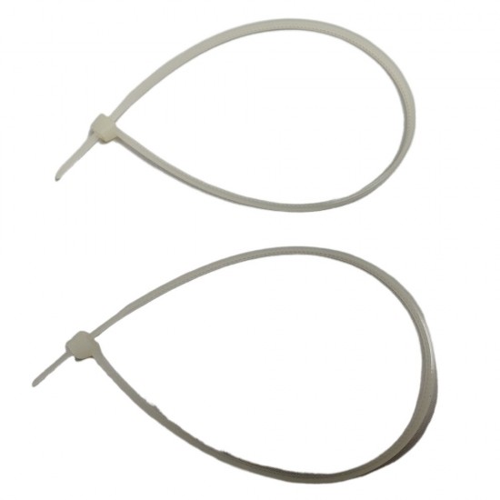 WHITE 200MM X 3.6MM CABLE ZIP TIES NYLON WRAPS HIGH QUALITY STRONG 100 PACK from Satcity.ie Ireland Limerick WHITE 200MM X 3.6MM CABLE ZIP TIES NYLON WRAPS HIGH QUALITY STRONG 100 PACK