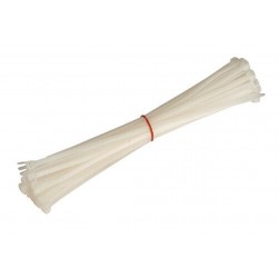 WHITE 390MM X 4.7MM CABLE ZIP TIES NYLON WRAPS HIGH QUALITY STRONG 100 PACK WHITE 390MM X 4.7MM CABLE ZIP TIES NYLON WRAPS HIGH QUALITY STRONG 100 PACK
