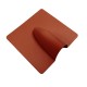 BROWN BRICK BUSTER PLATE WALL ENTRY TIDY HOLE CABLE LEAD COVER SATELLITE COAXIAL