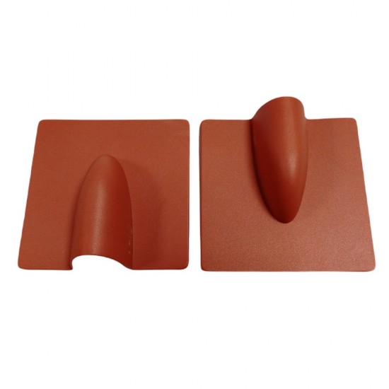 BROWN BRICK BUSTER PLATE WALL ENTRY TIDY HOLE CABLE LEAD COVER SATELLITE COAXIAL