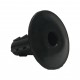 BLACK SINGLE PLASTIC HOLE WALL GROMMET COVER CABLE ENTRY EXIT CCTV SKY VIRGIN 10