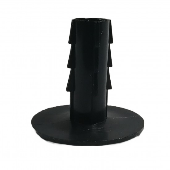 BLACK SINGLE PLASTIC HOLE WALL GROMMET COVER CABLE ENTRY EXIT CCTV SKY VIRGIN 1