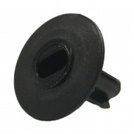 BLACK TWIN PLASTIC HOLE WALL GROMMET COVER CABLE ENTRY EXIT CCTV SKY VIRGIN 1