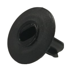 BLACK TWIN PLASTIC HOLE WALL GROMMET COVER CABLE ENTRY EXIT CCTV SKY VIRGIN 10