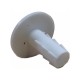 WHITE SINGLE PLASTIC HOLE WALL GROMMET COVER CABLE ENTRY EXIT CCTV SKY VIRGIN 10