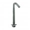 J Bolts Hook Bolts Roofing Bolts and Nuts M10 x 140mm Threaded 50mm Pack of 10