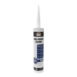 Arc Multi-Purpose Silicone Clear Versatile Silicone Sealant Mould Resistant UV