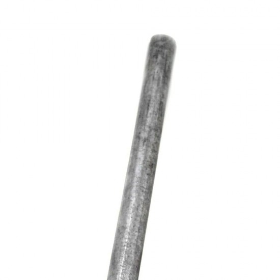 HEAVY DUTY GALVANISED STEEL MAST TV AERIAL WALL MOUNTING POLE TUBE 50MM X 200CM