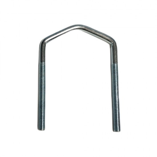 SINGLE SHELLEY CLAMP 5cm x 2.5cm ANTENNA AERIAL HOLDER BRACKET SLIDE U BOLT