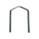 SINGLE SHELLEY CLAMP 5cm x 2.5cm ANTENNA AERIAL HOLDER BRACKET SLIDE U BOLT