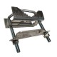 SINGLE SHELLEY CLAMP 5cm x 2.5cm ANTENNA AERIAL HOLDER BRACKET SLIDE U BOLT