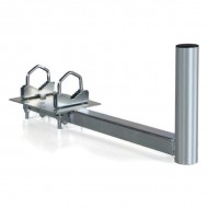 47CM STRONG BALCONY SATELLITE DISH BRACKET OR AERIAL BRACKET MOUNT LOWER SIDE