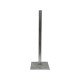 SKY SATELLITE MAST PATIO GROUND BASE PLATE MOUNT GALVANISED STAND AERIAL DISH