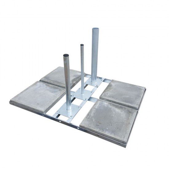 3 FT 1.25” NON PENETRATING GROUND MOUND FLAT ROOF SATELLITE AERIAL RADIO NPR from Satcity.ie Ireland Limerick 3 FT 1.25” NON PENETRATING GROUND MOUND FLAT ROOF SATELLITE AERIAL RADIO NPR