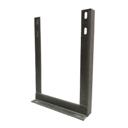 12"x18" One Piece Galvanised TV Aerial Wall Mounting H Bracket Pole Mast Install 12"x18" One Piece Galvanised TV Aerial Wall Mounting H Bracket Pole Mast Install