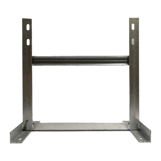 18"x18" One Piece Galvanised TV Aerial Wall Mounting H Bracket Pole Mast Install from Satcity.ie  Ireland Limerick 