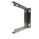 9" x 9" One Piece Galvanised TV Aerial Wall Mounting H Bracket Pole Mast Install
