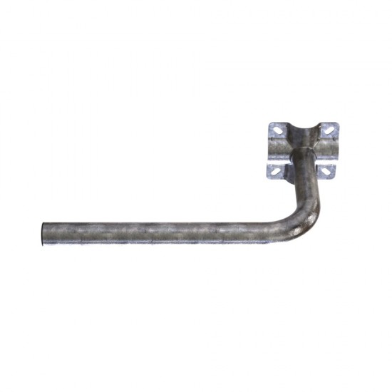 180mm Galvanised Steel Wall Mount (32mm Diameter) 180mm Galvanised Steel Wall Mount (32mm Diameter)