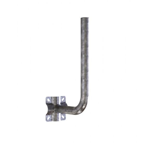 180mm Galvanised Steel Wall Mount (32mm Diameter) 180mm Galvanised Steel Wall Mount (32mm Diameter)